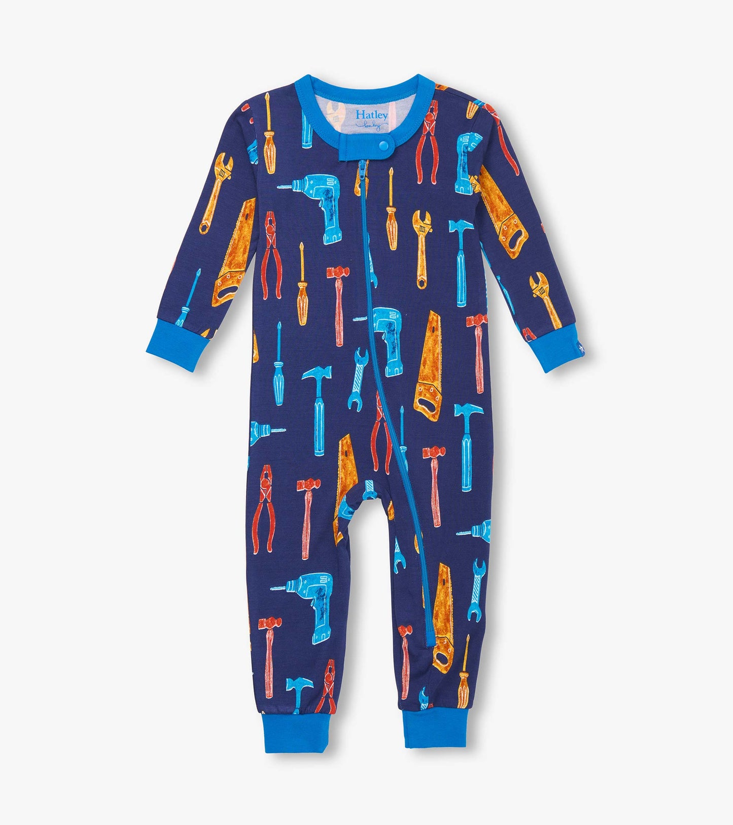 Baby Boys Lots of Tools Bamboo Sleeper