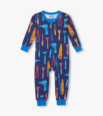 Baby Boys Lots of Tools Bamboo Sleeper