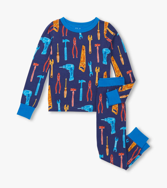 Boys Lots of Tools Bamboo Pyjama Set