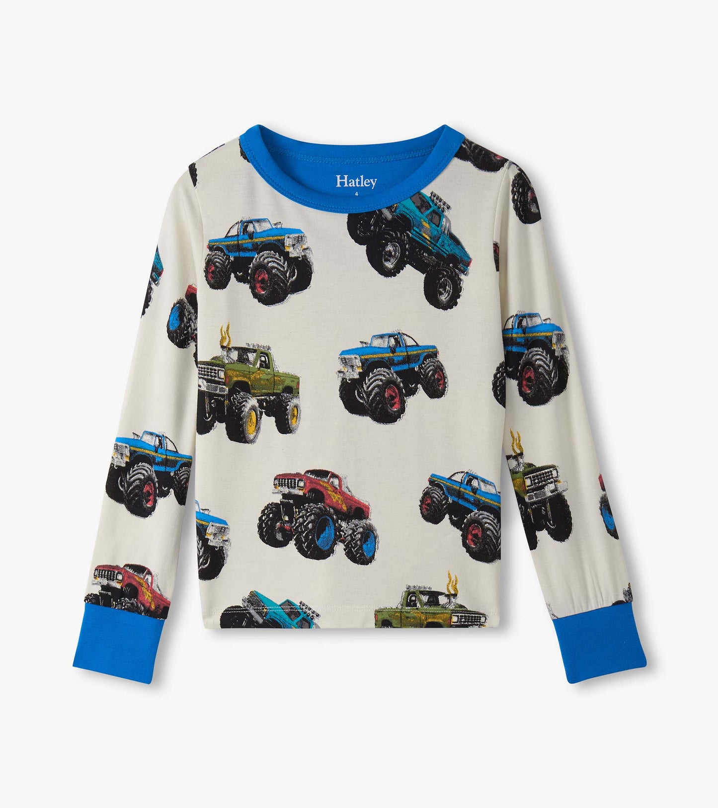 Boys Mega Monster Trucks Bamboo Pyjama Set