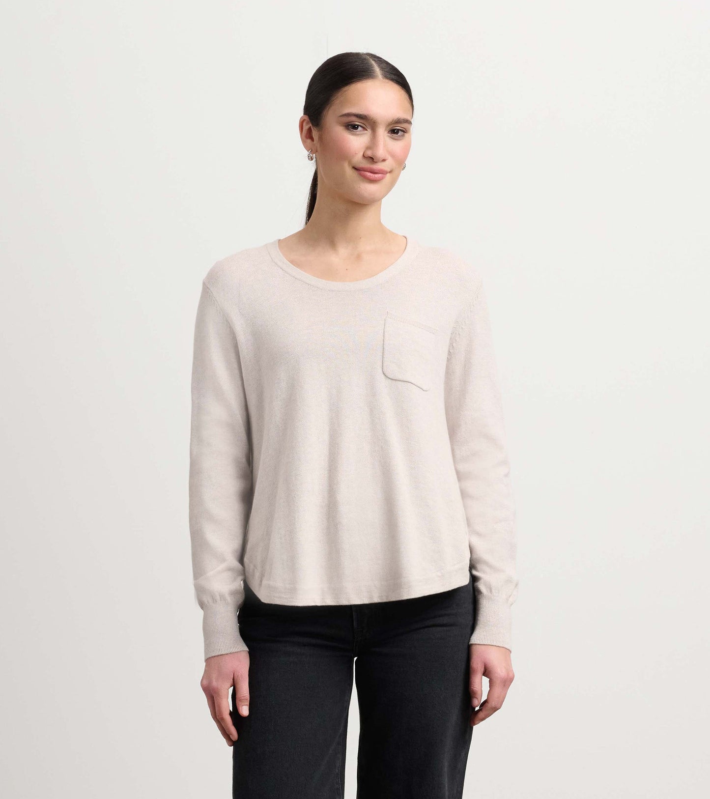 Jessie Jumper - Oatmeal Melange