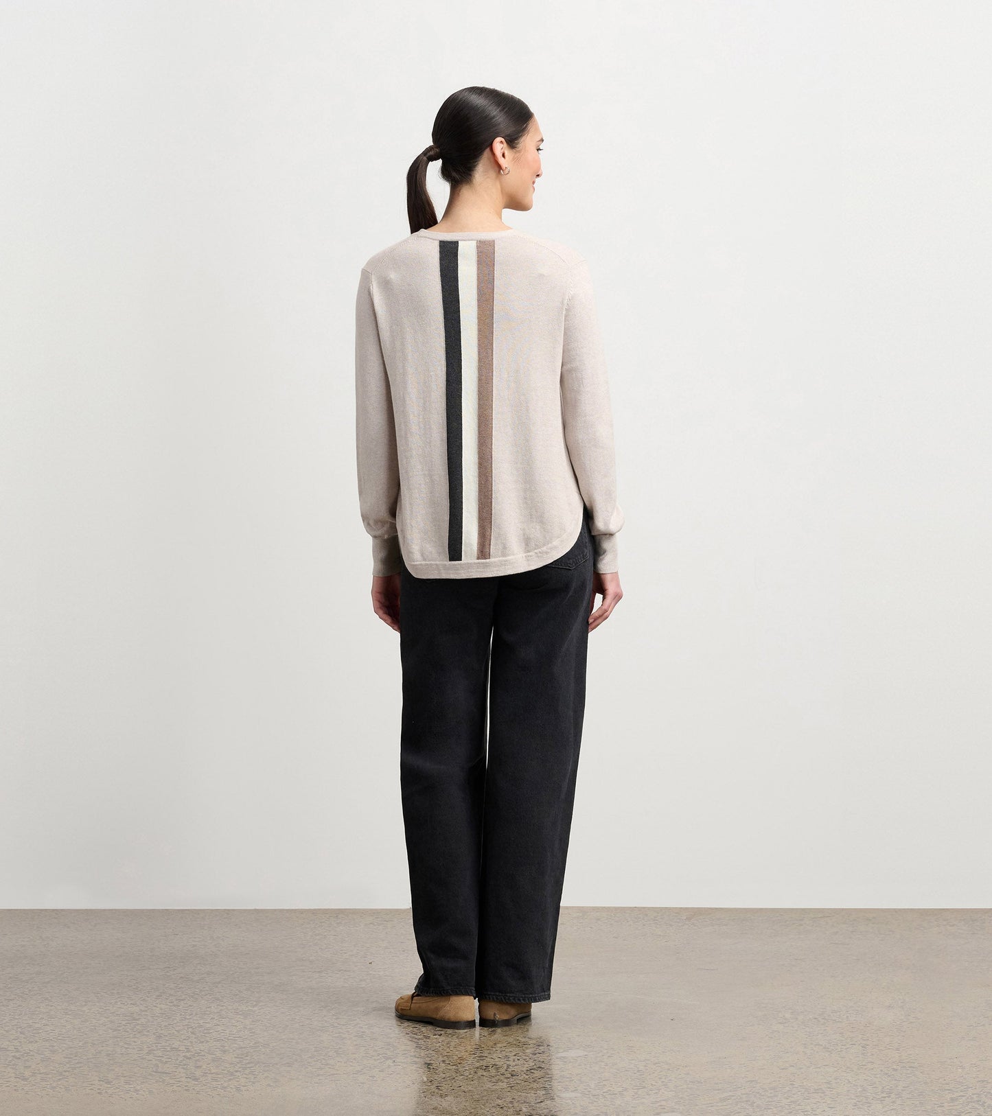 Jessie Jumper - Oatmeal Melange