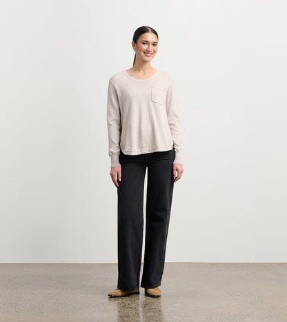 Jessie Jumper - Oatmeal Melange