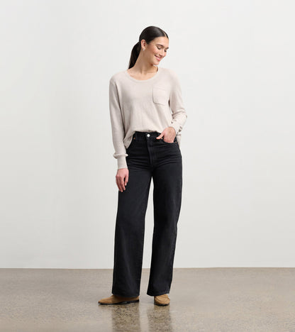 Jessie Jumper - Oatmeal Melange