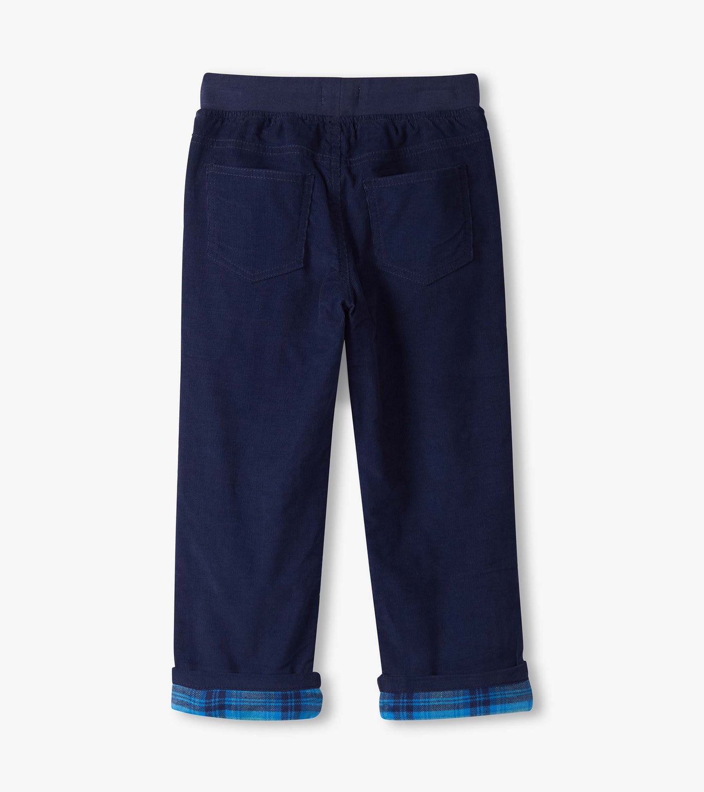 Boys Patriot Blue Pull-On Lined Corduroy Pants Hatley