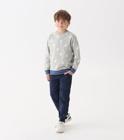Boys Patriot Blue Polar Fleece Joggers