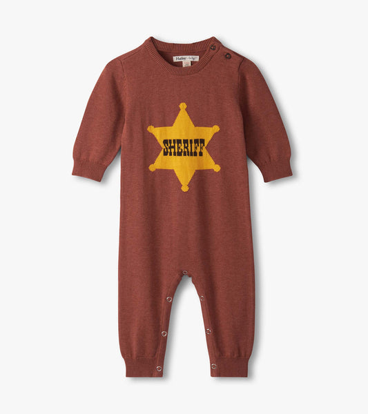 Baby Boys Sheriff Knit Romper Hatley