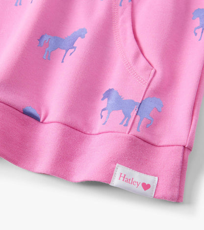Girls Shimmer Horses Sweater