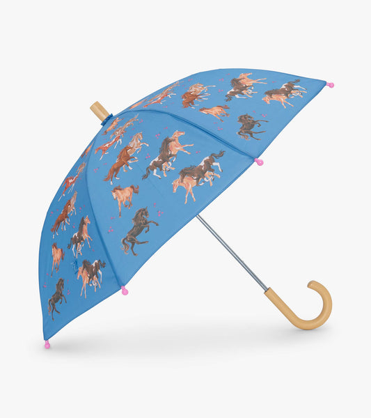 Girls Tinsel Horses Umbrella