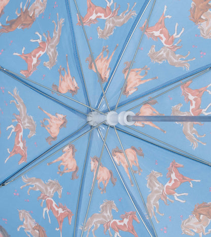 Girls Tinsel Horses Umbrella
