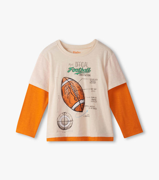 Boys Football Fooler Long Sleeve T-Shirt