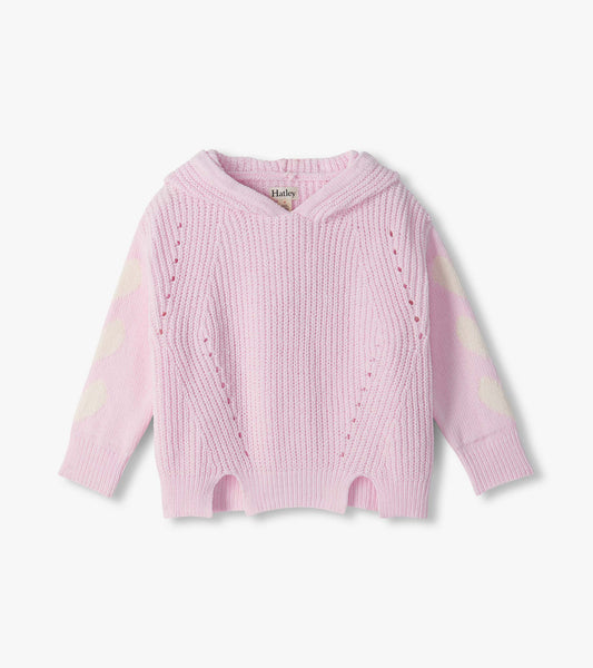 Girls Ballerina Chenille Pullover Sweater