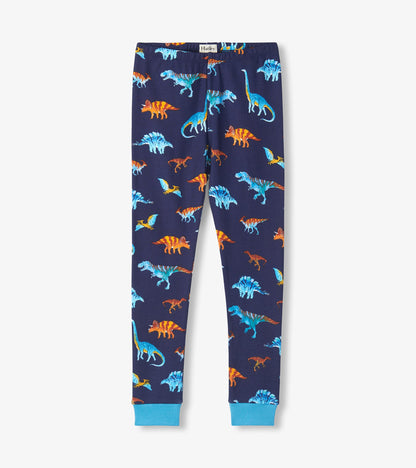 Boys Colourful Dinos Cotton Pyjama Set