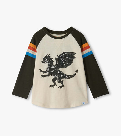Boys Dragon Raglan T-Shirt