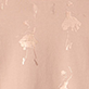 View Baby & Toddler Girls Shiny Ballerinas Mix Media Top Light pink swatch with shiny ballerina silhouettes