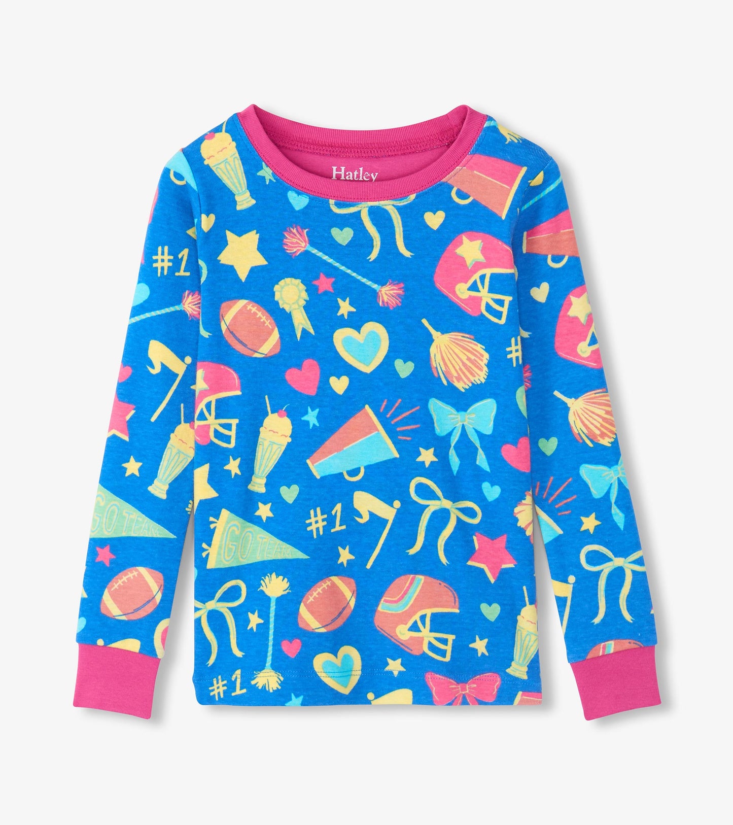 Girls Cheer Squad Cotton Pyjama Set