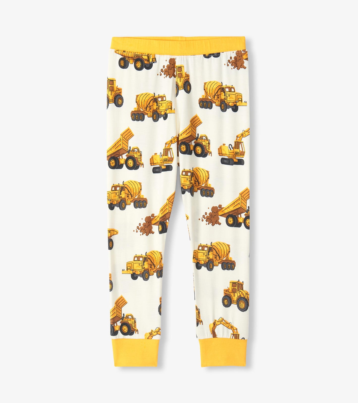 Boys Construction Trucks Bamboo Pyjama Set