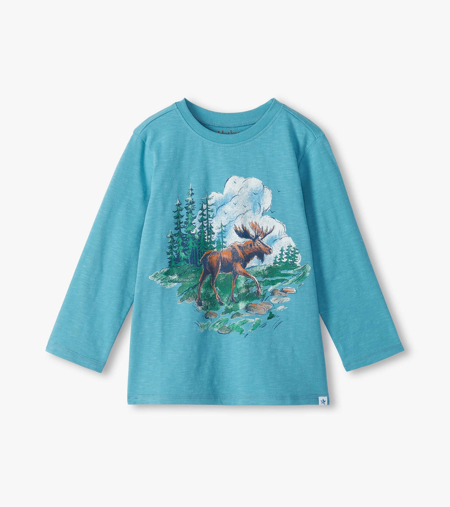 Boys Wilderness Moose Graphic T-Shirt
