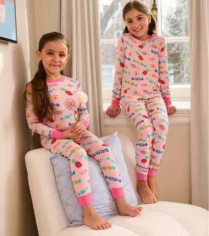 Girls Delicious Candies Bamboo Pyjama Set