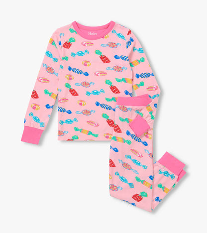 Girls Delicious Candies Bamboo Pyjama Set