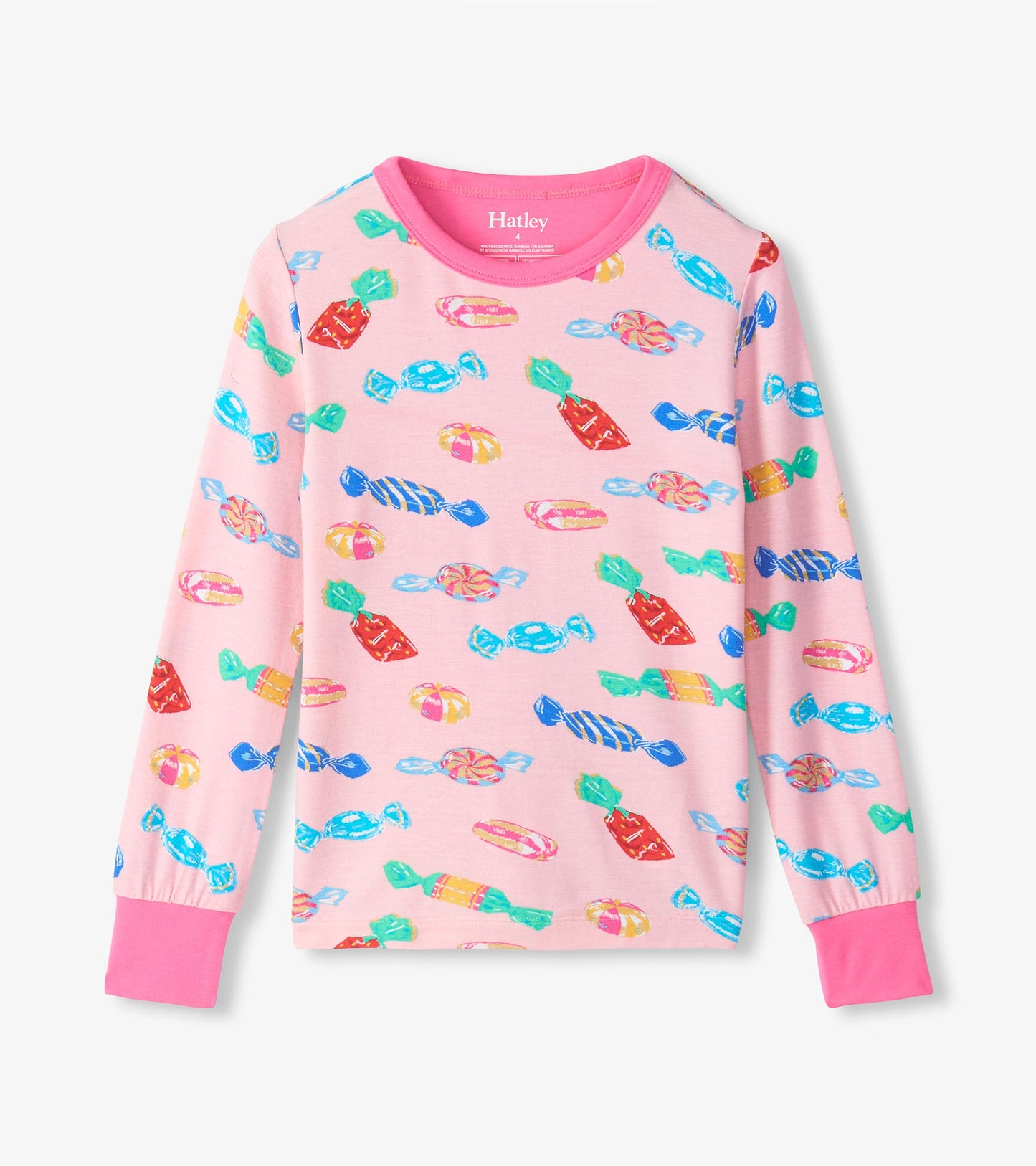 Girls Delicious Candies Bamboo Pyjama Set