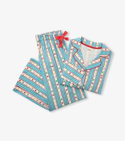 Women's Holiday Decorations Two Piece Pyjama Set