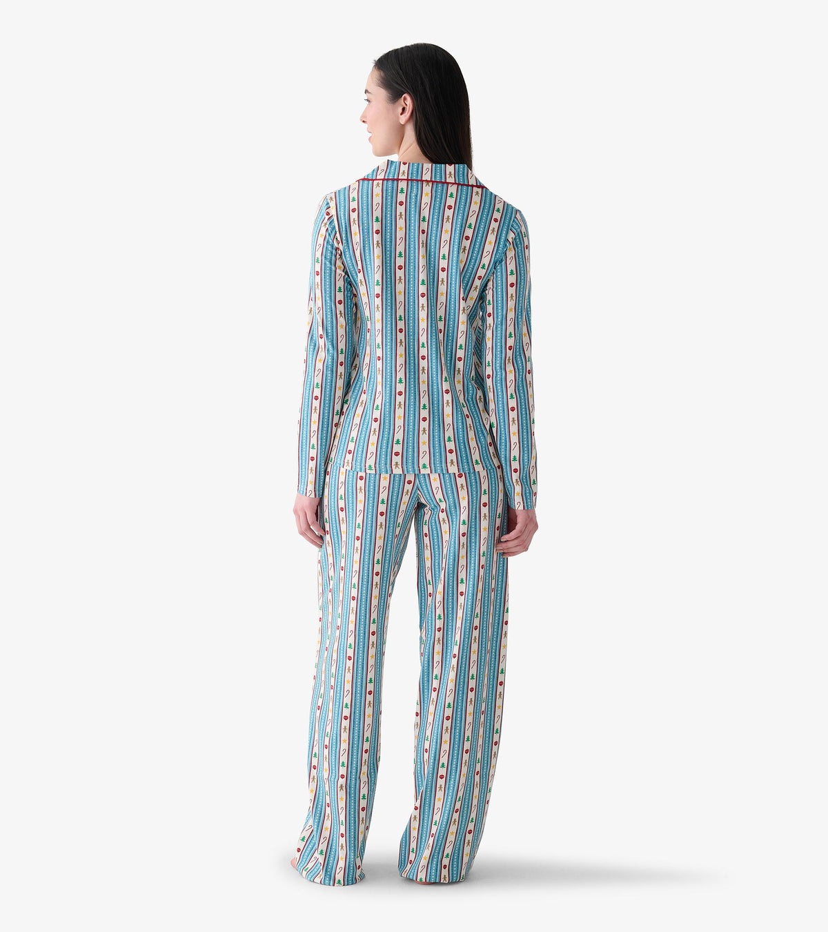 Women's Holiday Decorations Two Piece Pyjama Set