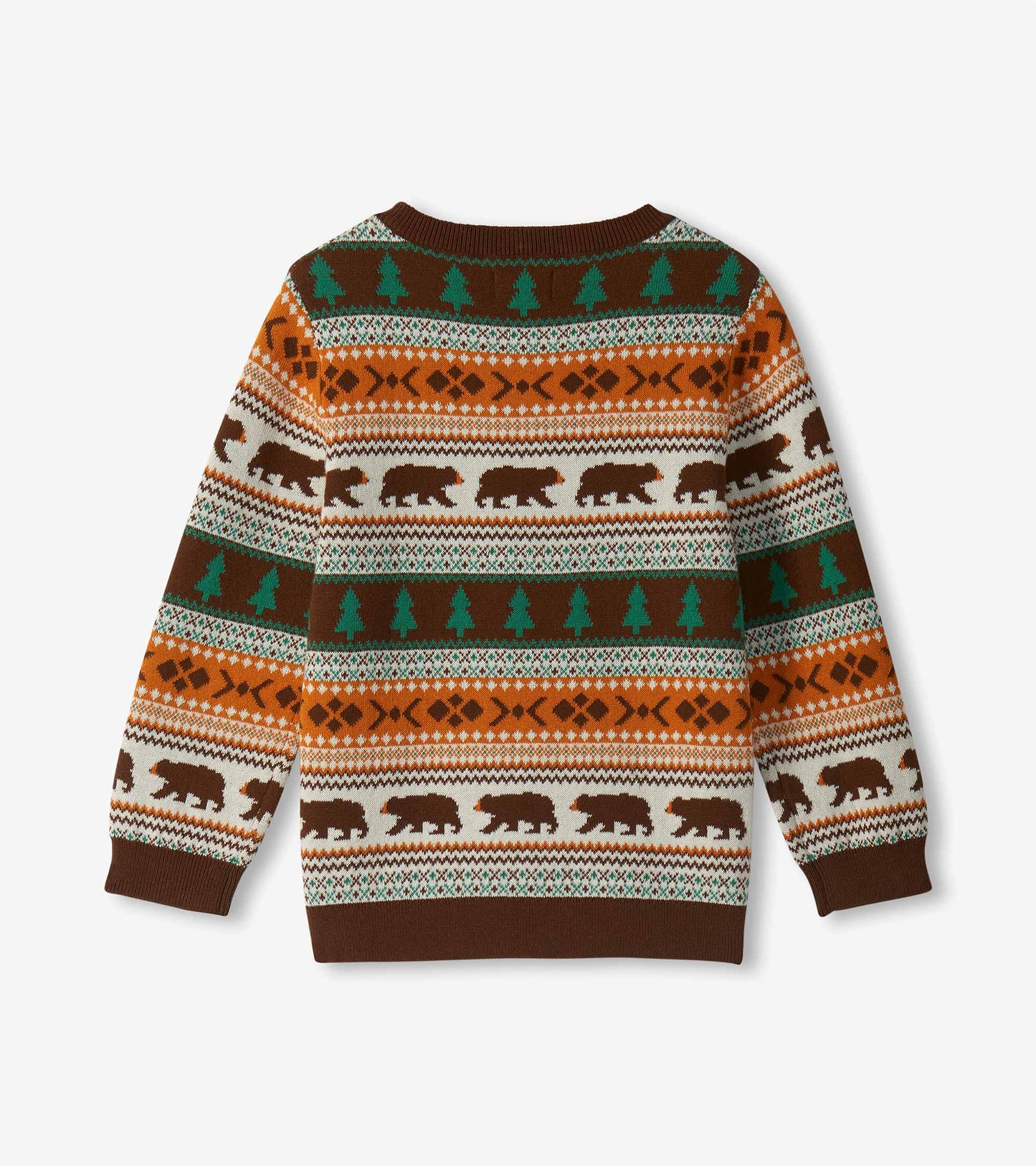 Baby & Toddler Boys Forest Bear Crew Neck Sweater
