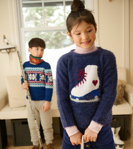Girls Figure Skate Everywhere Sweater