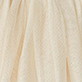 View Baby & Toddler Girls Gardenia Puffy Tutu Skirt cream tulle with fine glittery vertical stripes