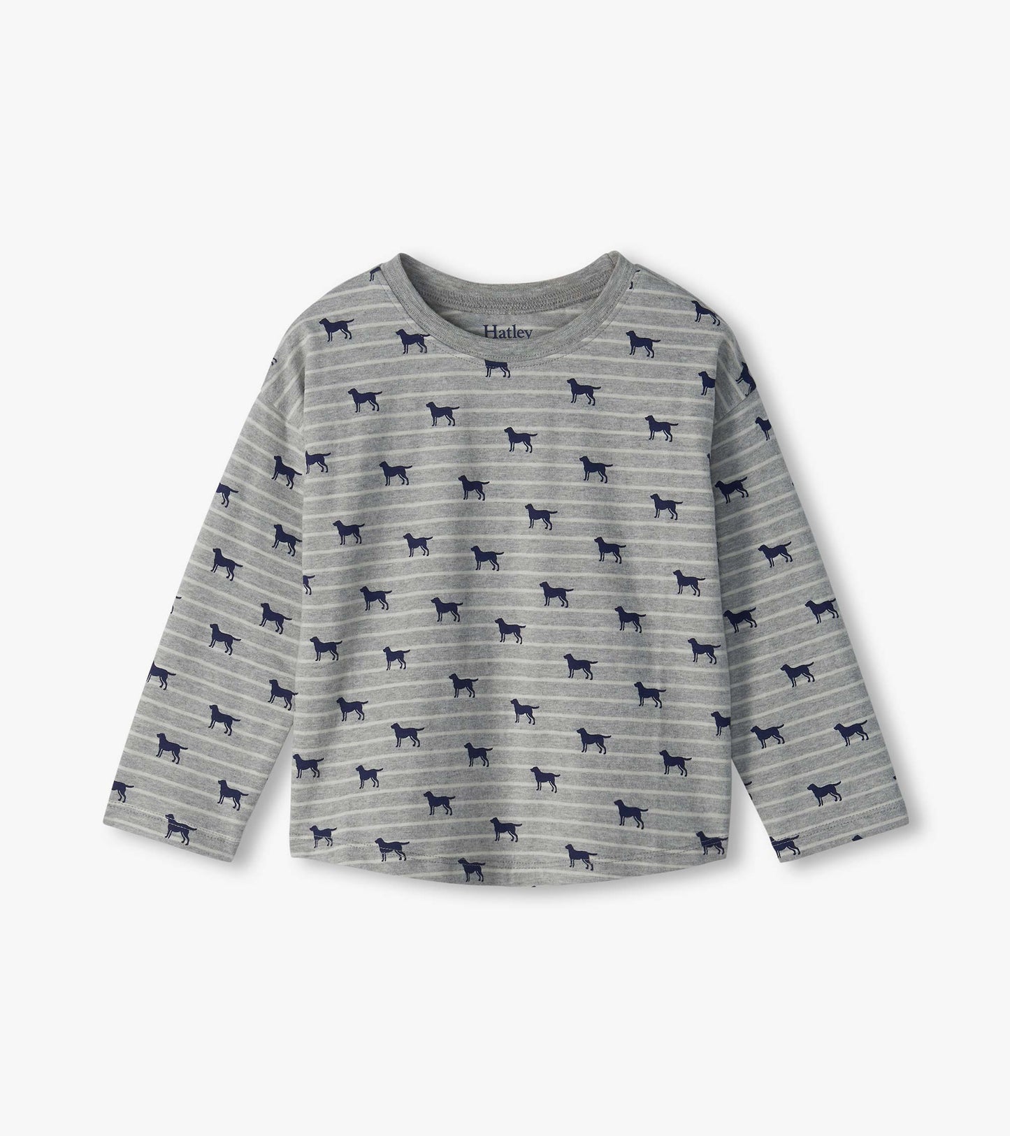 Baby & Toddler Boys Striped Dogs T-Shirt