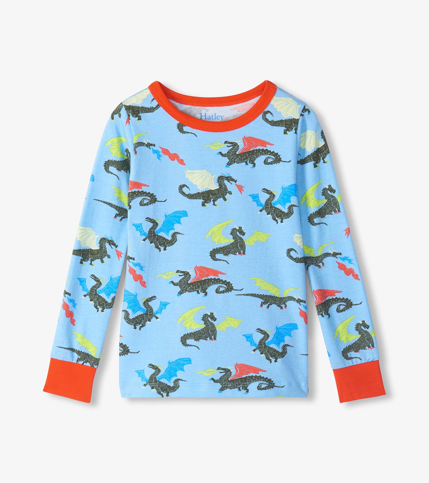 Boys Dragons Cotton Pyjama Set