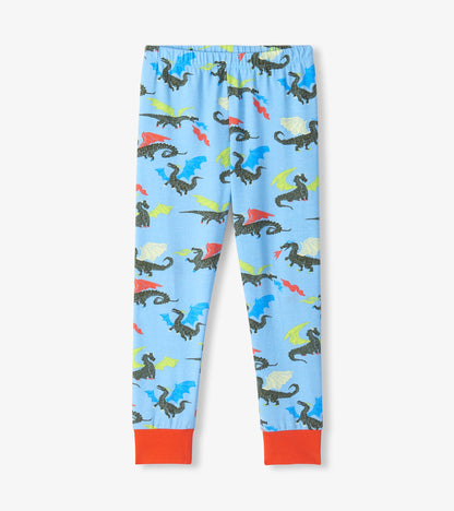 Boys Dragons Cotton Pyjama Set