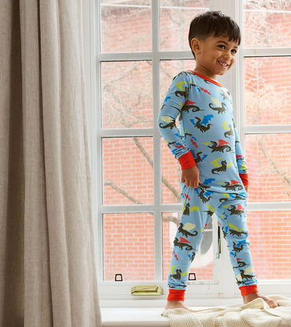 Boys Dragons Cotton Pyjama Set