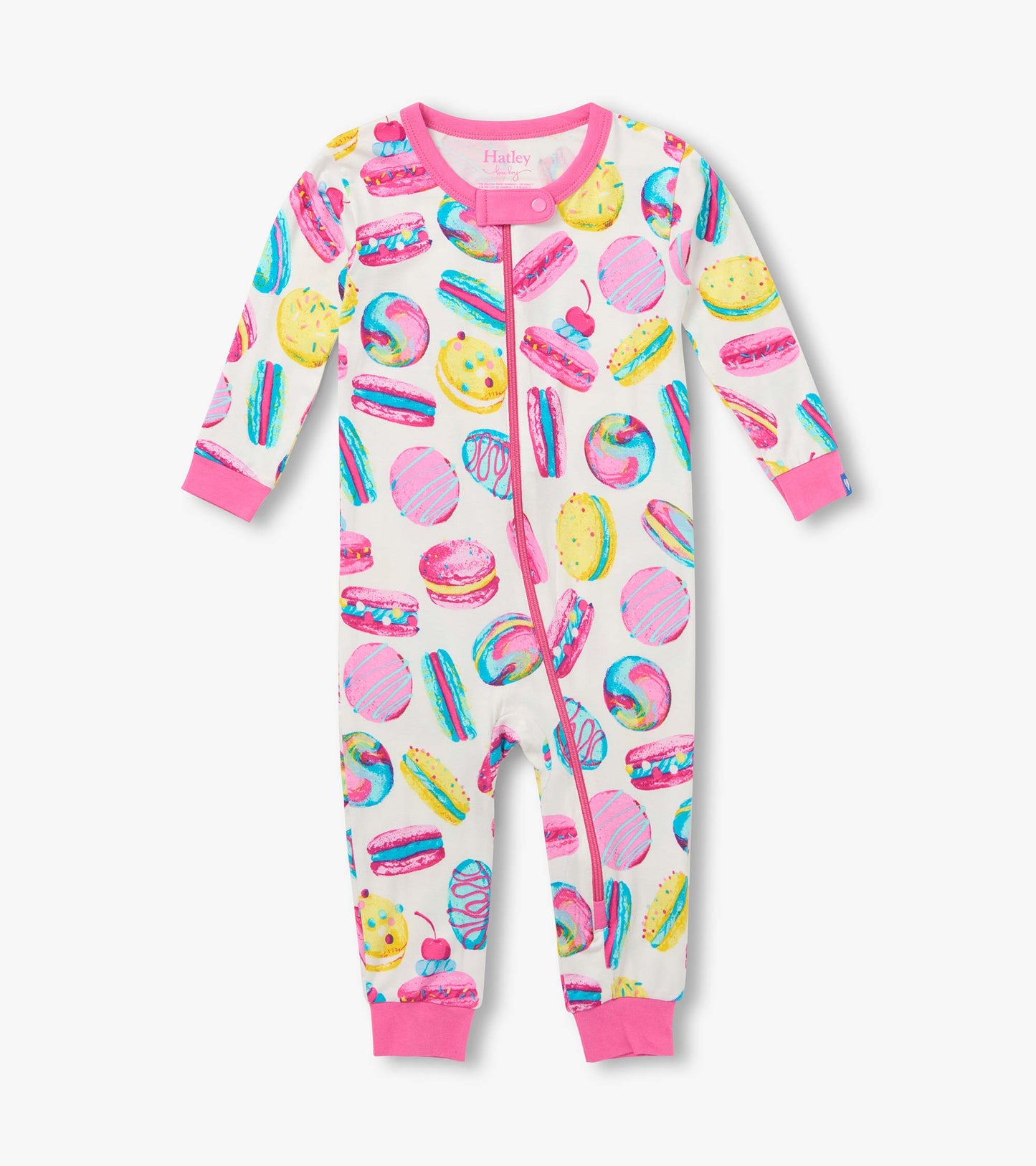 Baby Girls Macaron Bamboo Sleeper