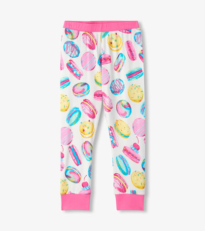 Girls Macaron Bamboo Pyjama Set
