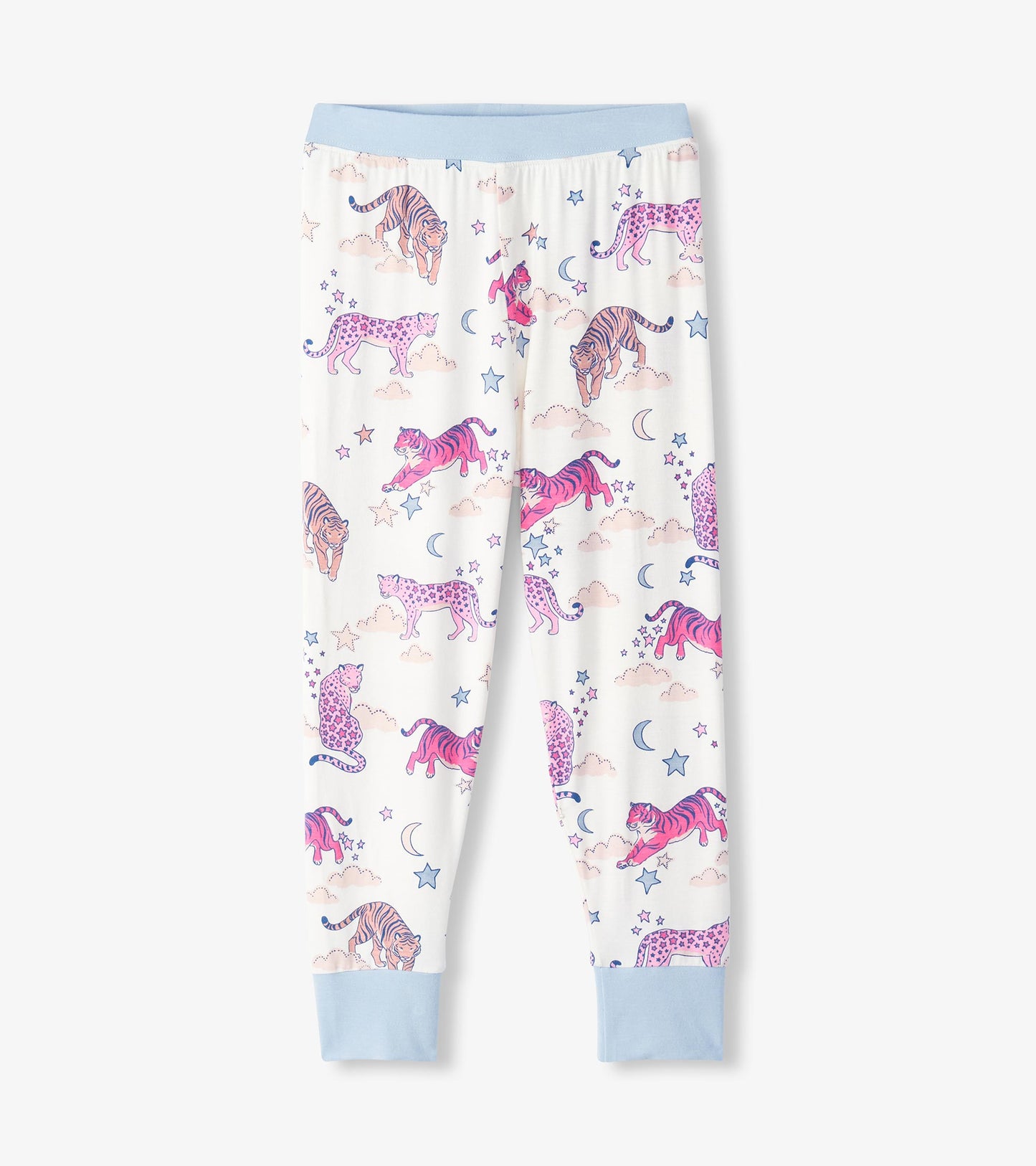 Girls Night Time Tigers Bamboo Pyjama Set