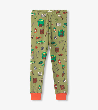 Boys Outdoor Explorer Cotton Pyjama Set