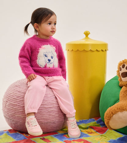 Baby & Toddler Girls Orchid Pink Velour Cozy Pants