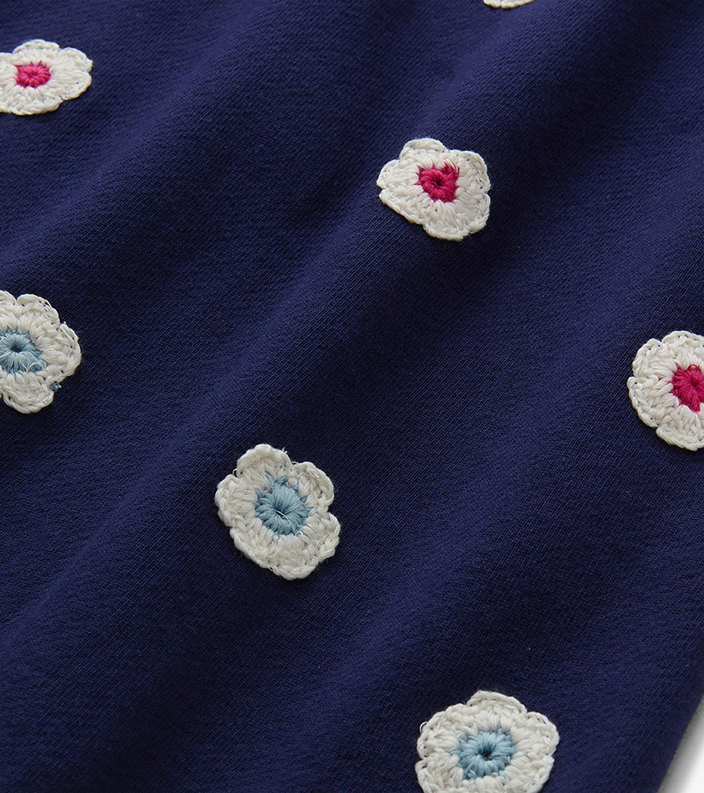 Girls Patriot Blue Preppy Dress