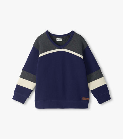 Boys Patriot Blue Pull Over Top