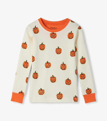 Kids Pumpkins Cotton Pyjama Set