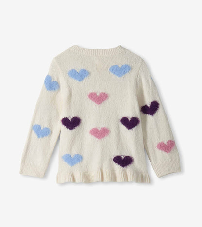 Baby & Toddler Girls Pretty Hearts Sweater