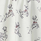 View Girls Star Dust Prancers Nightdress White swatch with scattered prancing unicorns and small gold stars