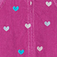 View Baby & Toddler Girls Tiny Hearts Corduroy Dress Pink corduroy with small multicolored heart pattern