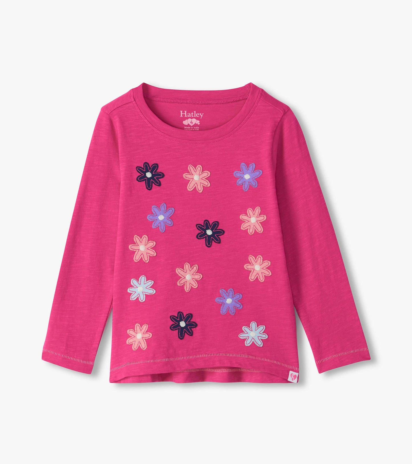 Girls Very Berry Flowers Graphic T-Shirt