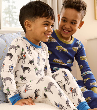 Boys Vintage Trucks Cotton Pyjama Set
