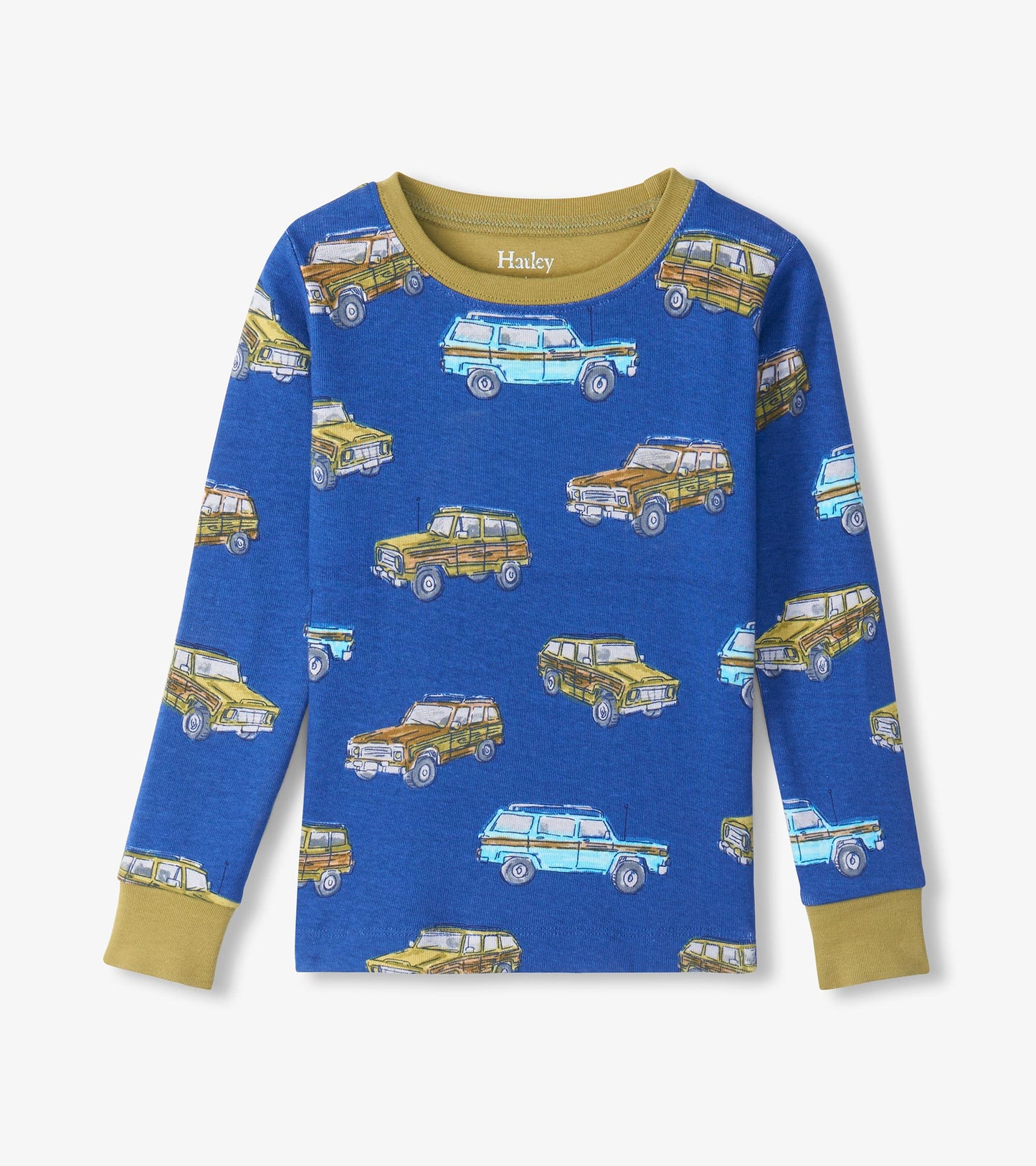 Boys Vintage Trucks Cotton Pyjama Set