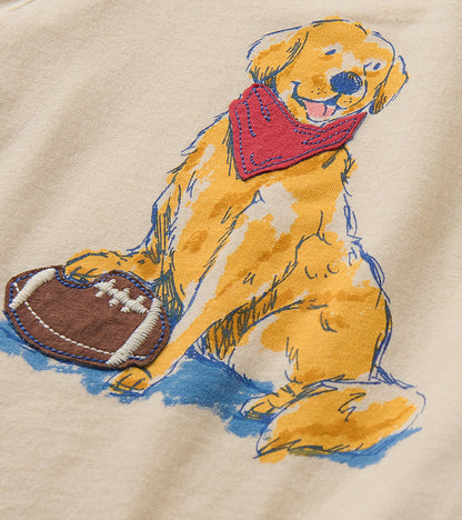 Baby & Toddler Boys Golden Lab Crew Neck T-Shirt