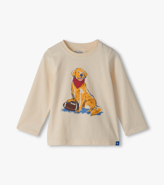 Baby & Toddler Boys Golden Lab Crew Neck T-Shirt